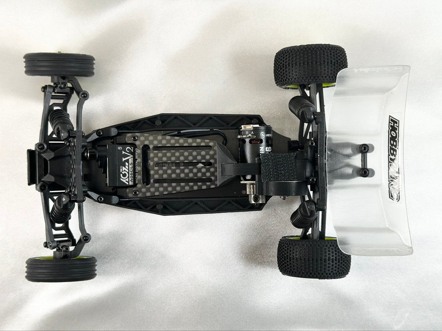 11mm LCG Top Deck - Carbon Fiber - Losi Micro - B - WST Racing Products