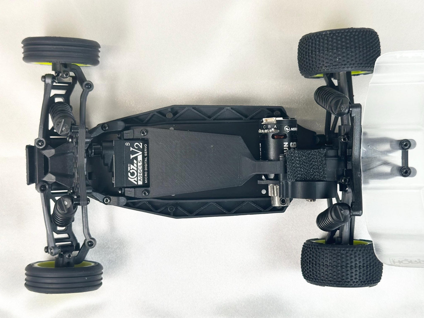 11mm LCG Top Deck - Plastic - Losi Micro - B - WST Racing Products