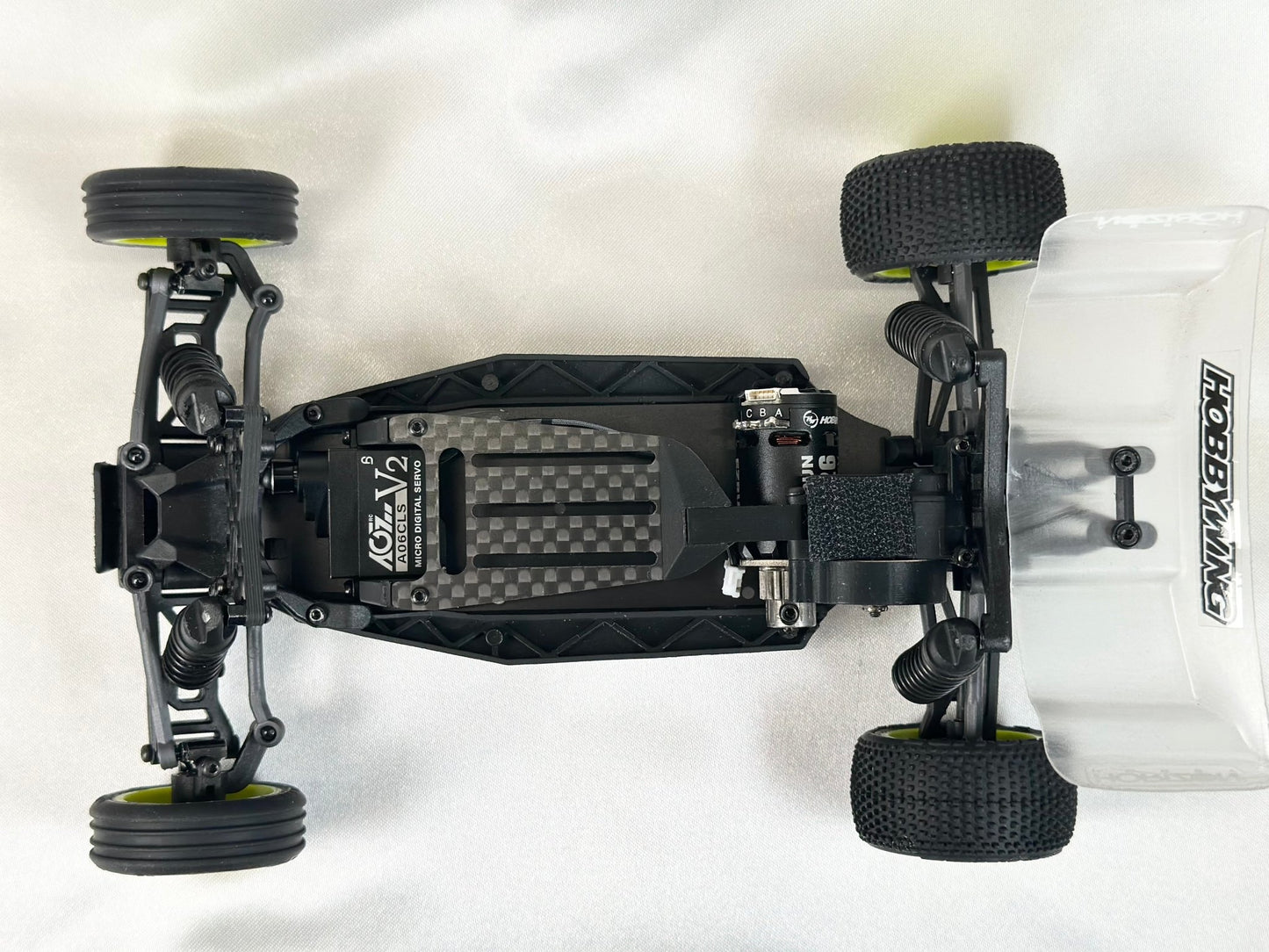 14mm LCG Servo Mount - A06CLS Style Servos w/ 6.5mm Horn - Losi Micro - B - WST Racing Products