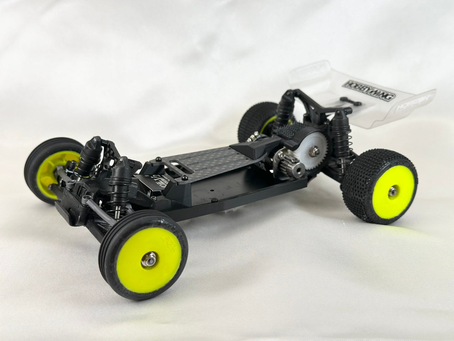 14mm LCG Top Deck - Carbon Fiber - Losi Micro - B - WST Racing Products