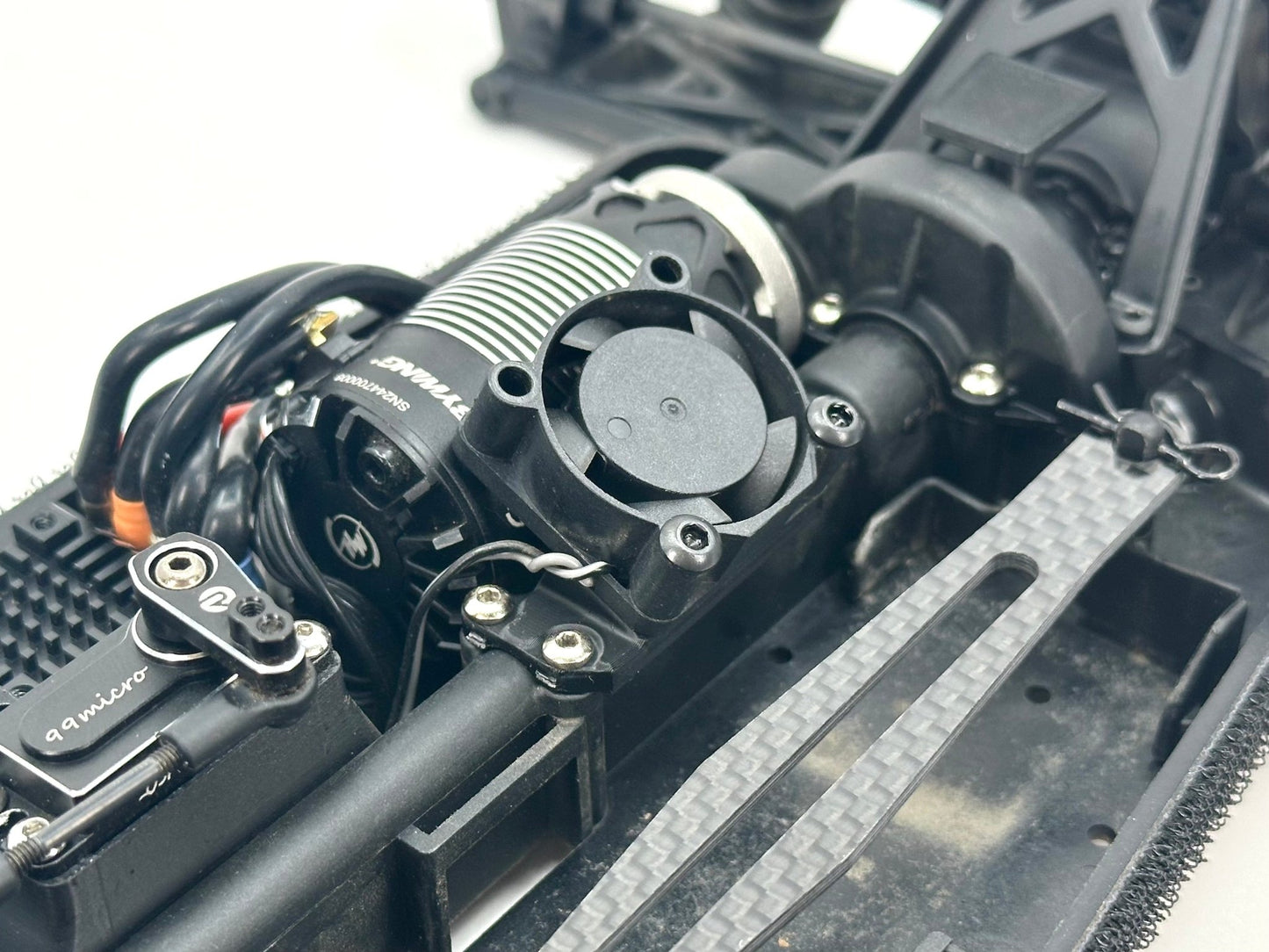25mm Fan Mount - Team Associated Reflex 14B - WST Racing Products