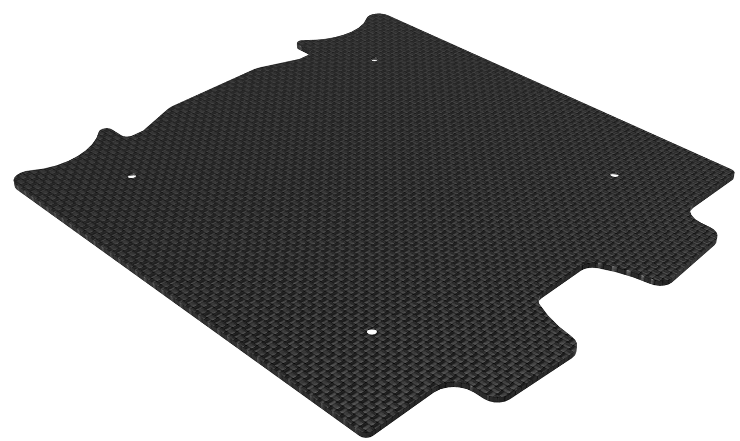 Losi 1/12 NASCAR - Floor Tray - Carbon Fiber - WST Racing Products