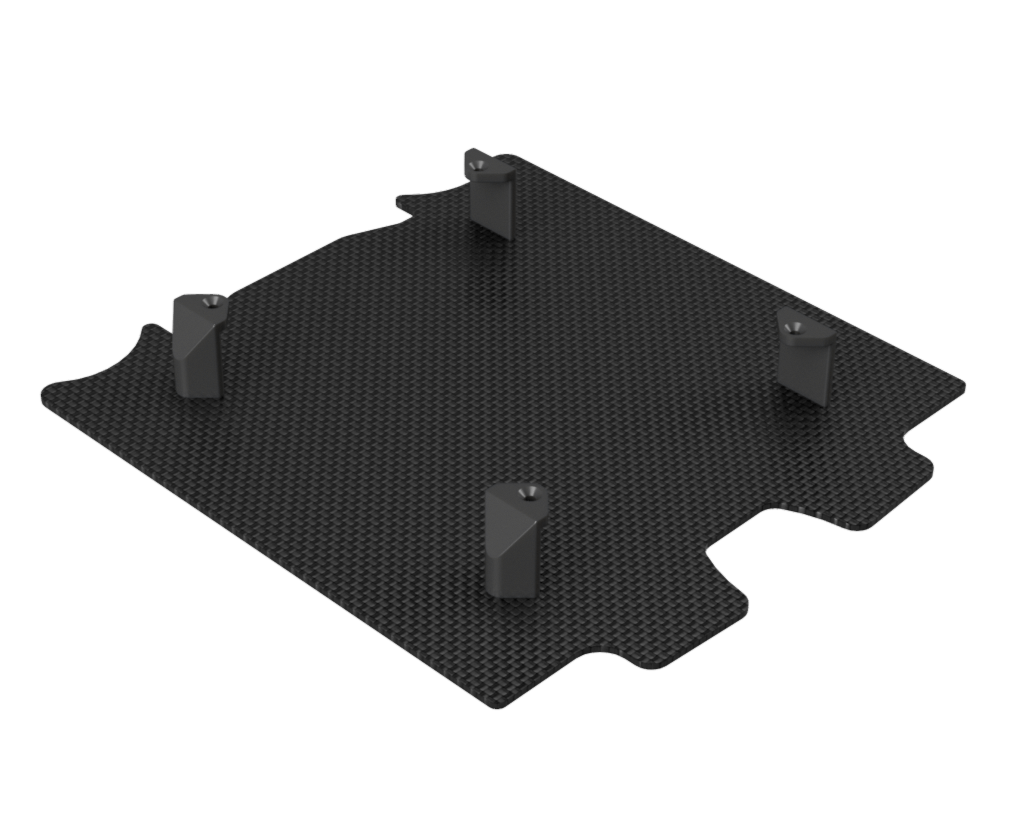 Losi 1/12 NASCAR - Mounts for WST Floor - WST Racing Products