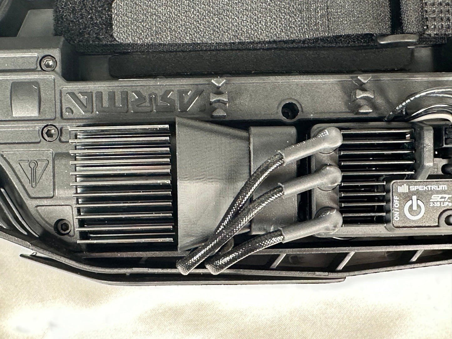 25mm Fan Shroud w/o Wire Passthrough - Arrma Typhon Grom - WST Racing Products