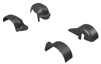 Losi 1/12 NASCAR - Fenders for WST Side Rails and Floor - WST Racing Products